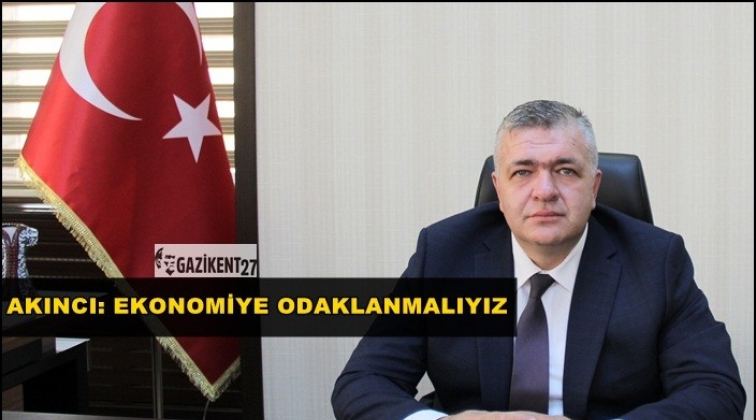 'Ana g&uuml;ndem maddemiz mutlaka ekonomi olmalı'