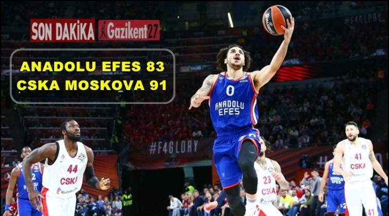 Anadolu Efes Euroleague'de ikinci oldu