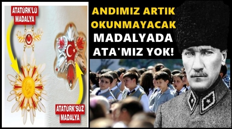 Andımız okunmayacak, Ata’mız olmayacak...