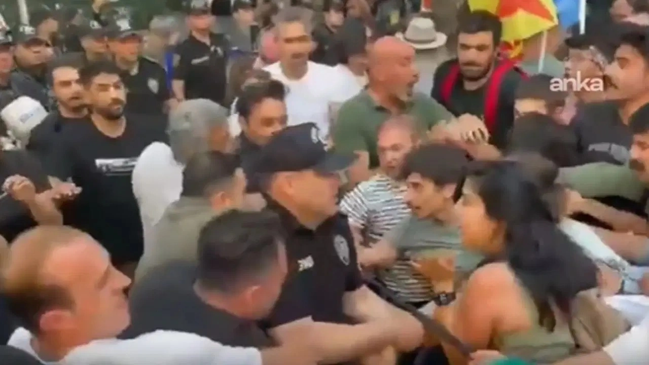 Ankara’daki Filistin'e destek eyleminde gözaltına alınan 6 kişi adli kontrolle serbest bırakıld