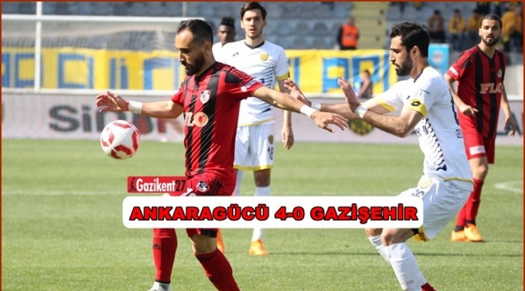 Ankaragücü 4-0 Gazişehir