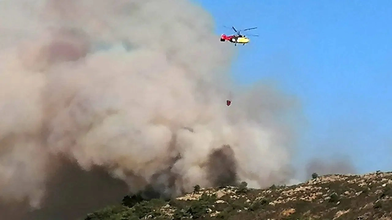 Antalya'da bir orman yangını daha