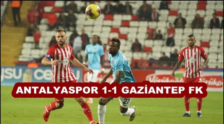 Antalyaspor 1-1 Gaziantep FK