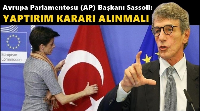 AP Başkanı: Türkiye’ye yaptırım kararı alınmalı
