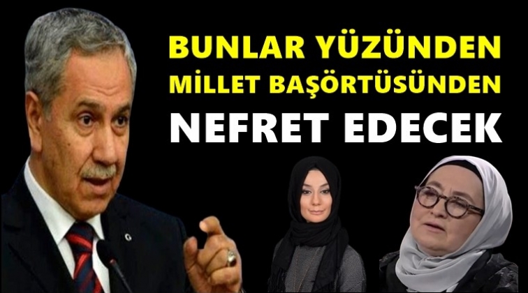 Arınç'tan Sevda Noyan'a tepki!