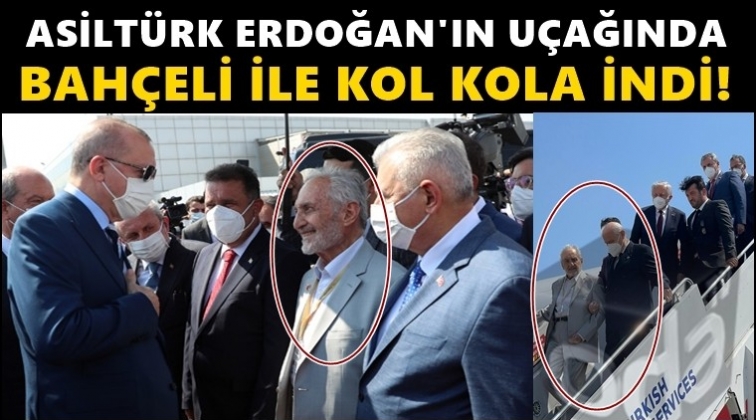 Asiltürk, partisinden habersiz Erdoğan'la gitti!
