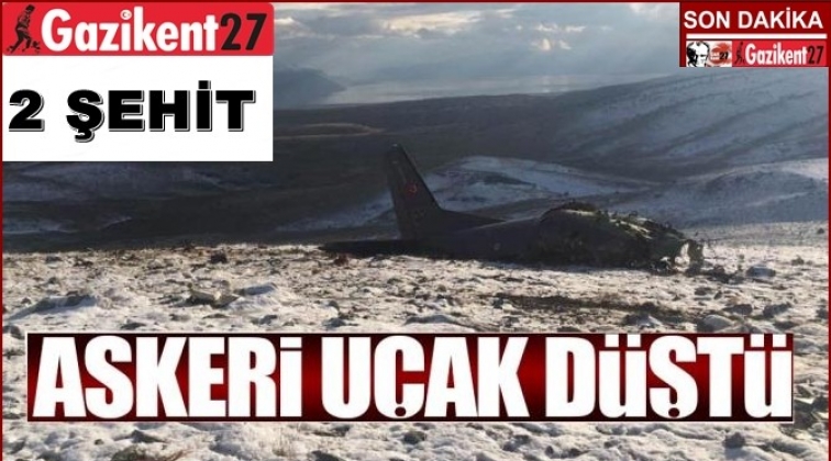 Askeri uçağımız düştü: 2 Şehit