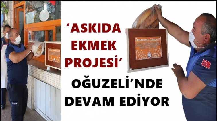 ‘Askıda Ekmek’ Oğuzeli’nde...