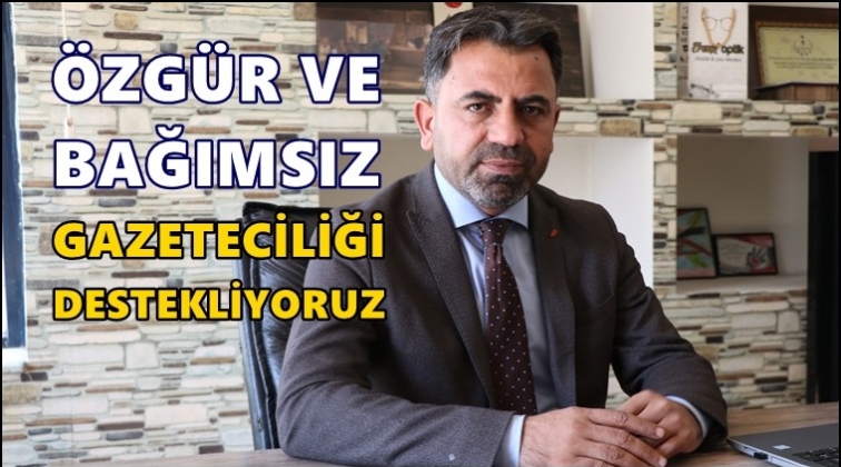 Aslan: Özgür basını destekleyeceğiz...