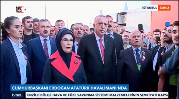 Atatürk Havalimanı’nda 15 Temmuz anma töreni