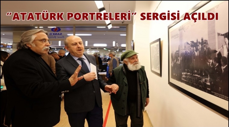 Atatürk Portreleri sergisi açıldı