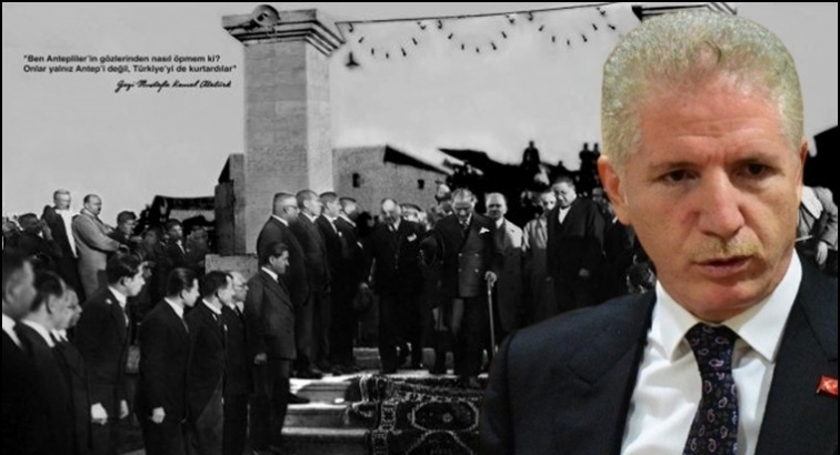 Atatürk’ün Gaziantep’e gelişinin 89. yıl dönümü