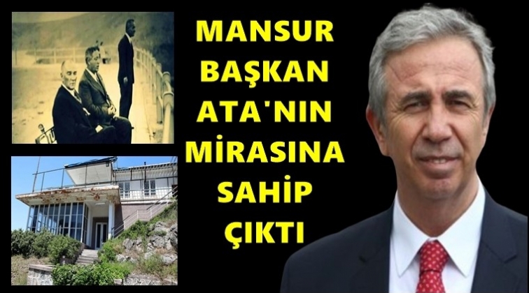 Atatürk’ün mirasına Yavaş sahip çıktı!