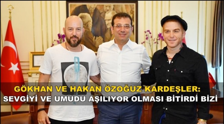Athena Kardeşler İmamoğlu'nu ziyaret etti