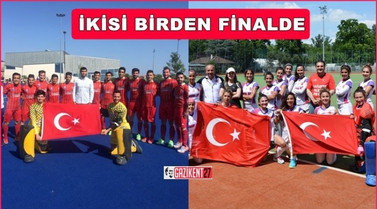 Avrupa Hokey Finallerine  Gaziantep damgası