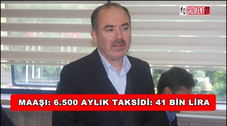 Aylık maaşının 10 katı taksiti nasıl ödüyor?