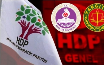 AYM, kapatma görüşünü HDP'ye gönderdi!
