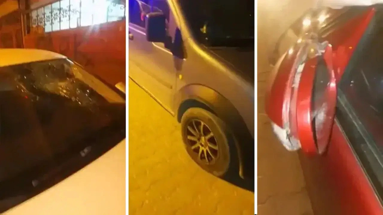 Aynı sokaktaki 7 aracın lastiğini patlattı: 'Komşularını sevmediğim için yaptım'