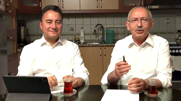 Babacan ve Kılıçdaroğlu mutfaktan seslendi...