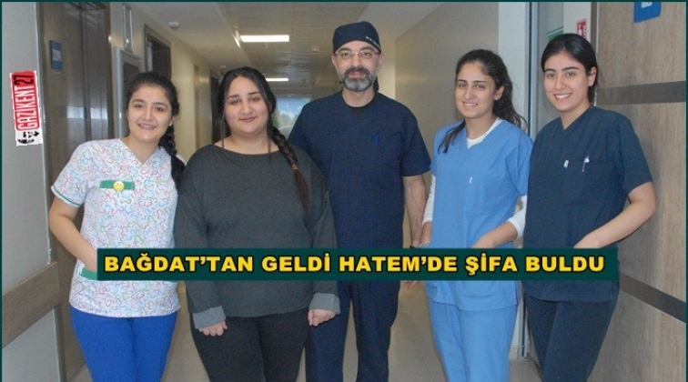 Bağdat&rsquo;tan obezite ameliyatı i&ccedil;in geldi