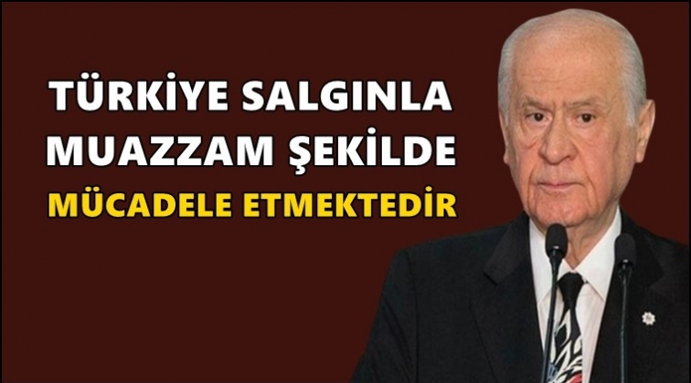 Bahçeli:  Allah'ın izniyle kurtuluş yakındır