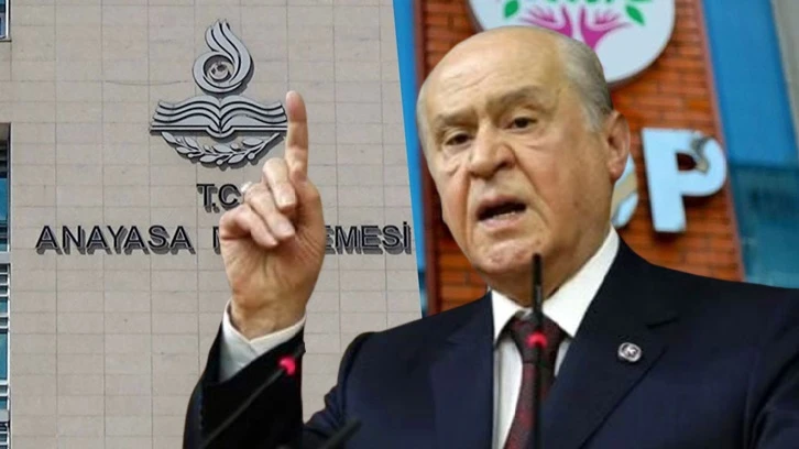 Bahçeli'den, HDP kararı üzerine AYM'ye tepki: Tasfiye edilmeli