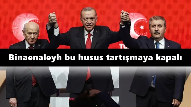 Bahçeli'den sonra Destici de kapıları kapattı!