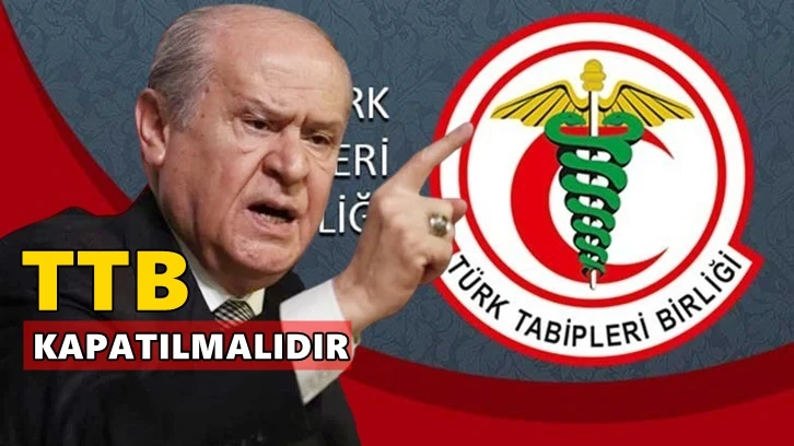 Bahçeli: Doktor kılıklı anarşist ruhlu insanlar!