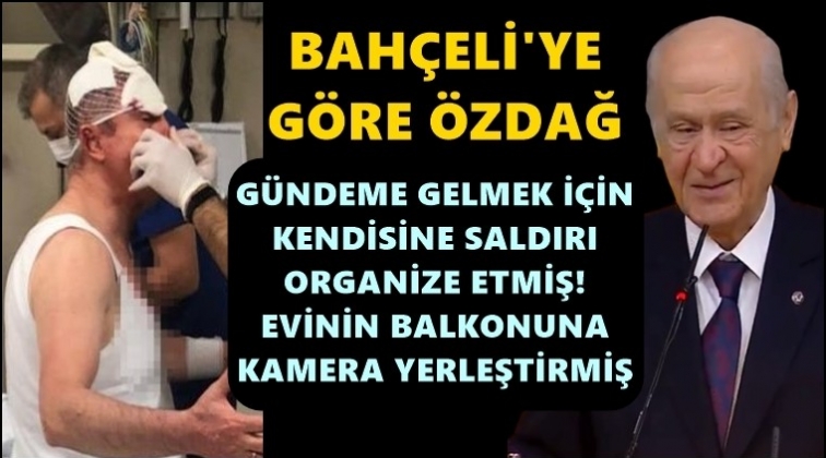 Bahçeli: Kendilerine saldırı organize edenler