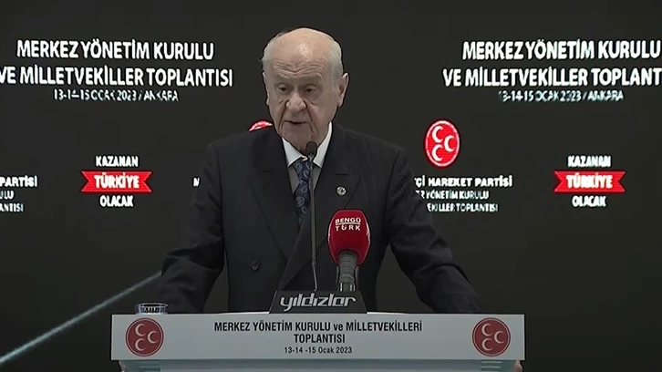 Bahçeli'den 'Altılı Masa'ya çağrı: Gelin Erdoğan'ın etrafında tek yumruk olalım