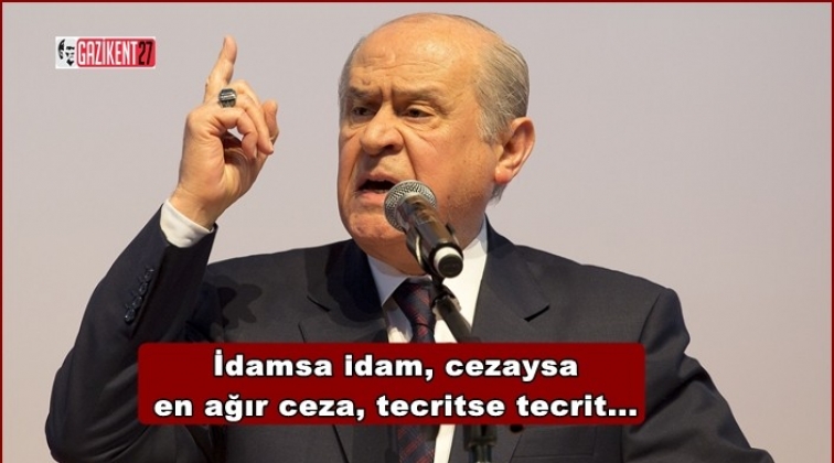 Bah&ccedil;eli'den &ccedil;ok sert a&ccedil;ıklamalar
