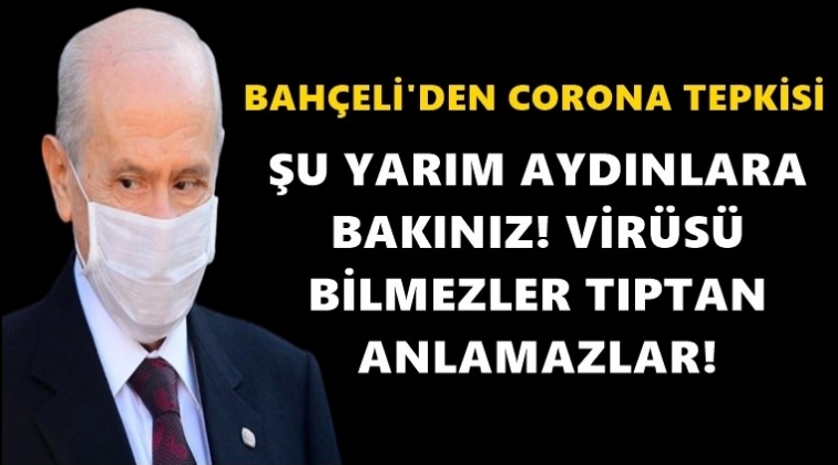 Bahçeli’den corona virüsü tepkisi!