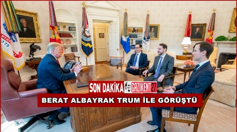 Bakan Albayrak, Trump ile görüştü