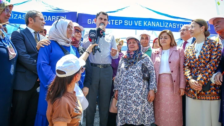 Bakan Kurum Gaziantep'te...