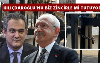 Bakan Özer: Kılıçdaroğlu'nu biz zincirle mi tutuyoruz?