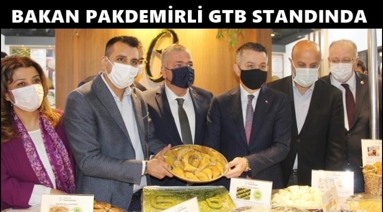 Bakan Pakdemirli'den GTB standına ziyaret