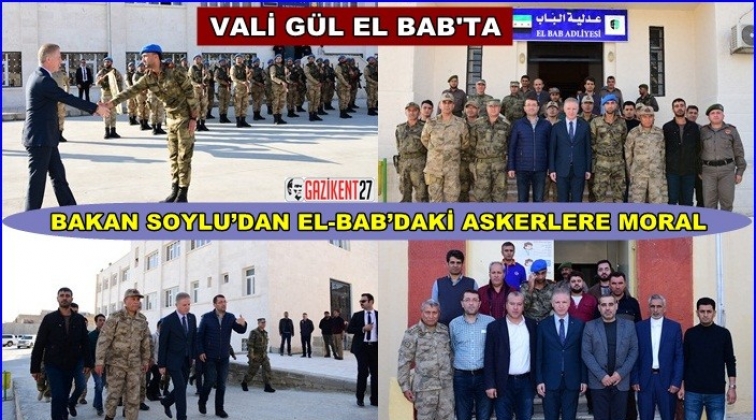 Bakan Soylu, Vali G&uuml;l ile g&ouml;r&uuml;şt&uuml;