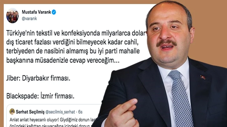 Bakan Varank, 'don markasını' açıkladı