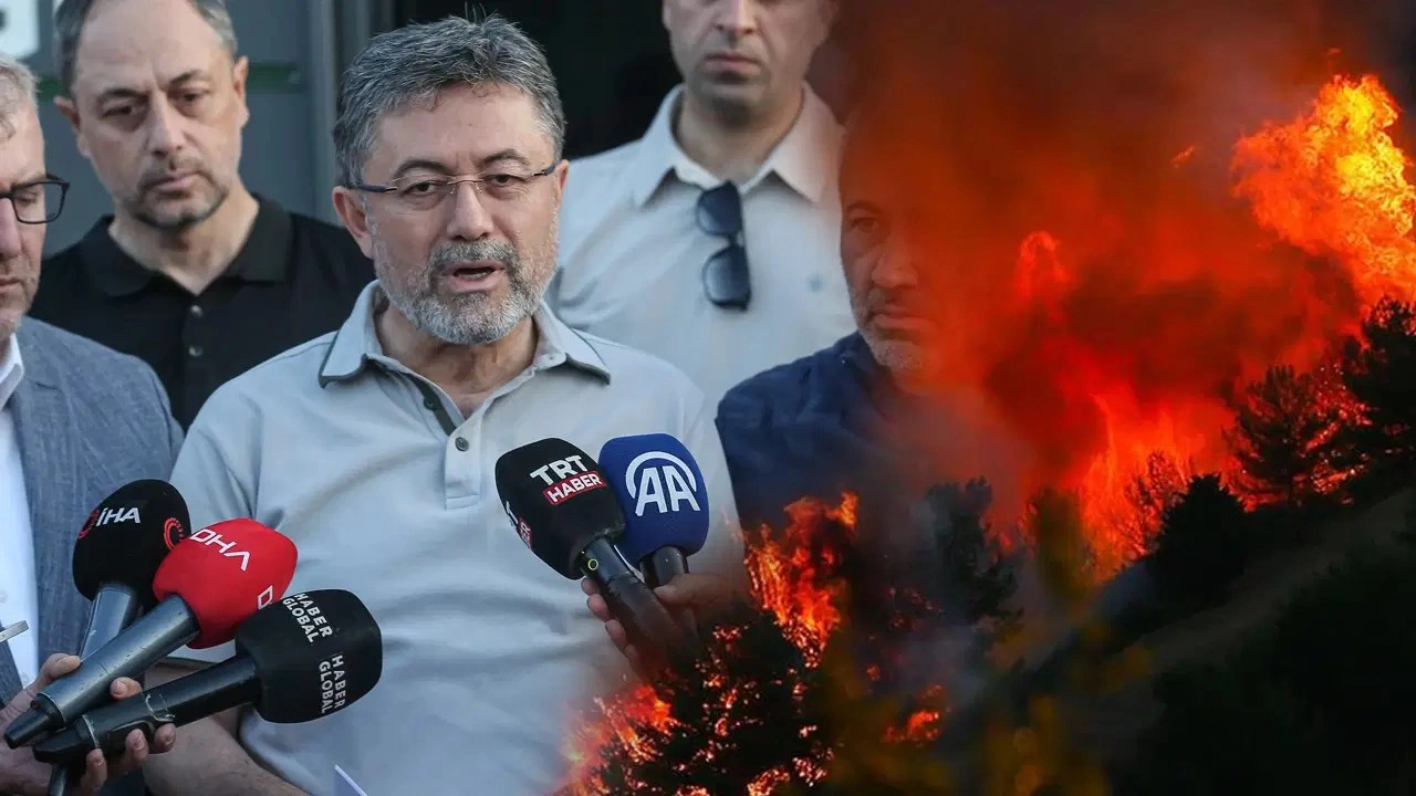 Bakan Yumaklı: Hatay, İzmir ve Manisa'daki yangınlar kısmen kontrol altında