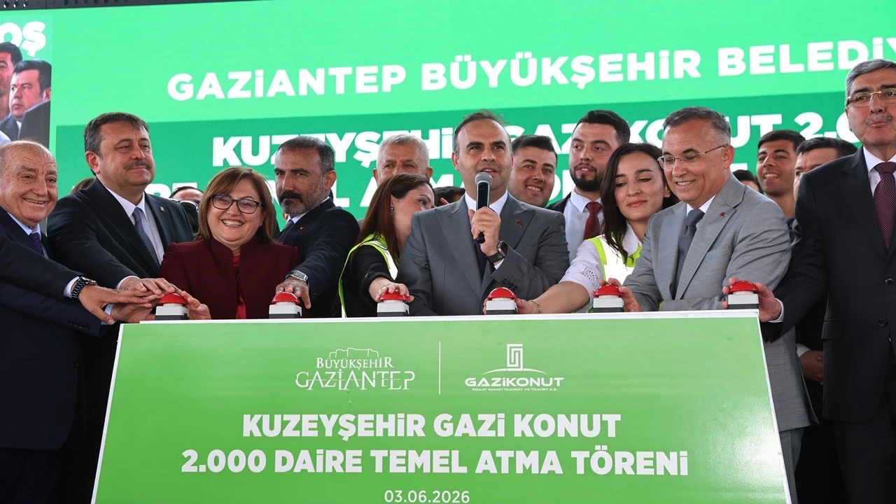 Bakanı Kacır, Kuzeyşehir&rsquo;de 2&rsquo;nci etabın temelini attı