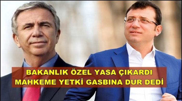 Bakanlık &ouml;zel genelge &ccedil;ıkardı mahkeme 'dur' dedi!