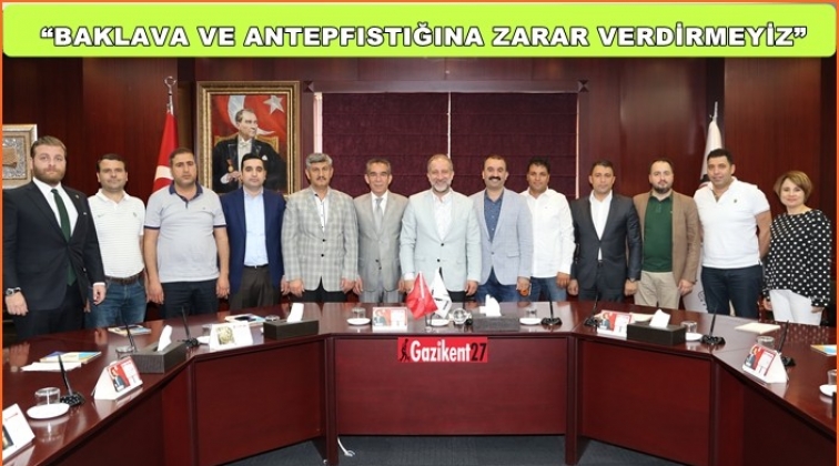 Baklavacılar ve fıstık sekt&ouml;r&uuml; GTO&rsquo;da buluştu