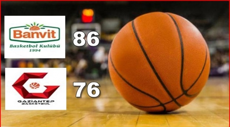 Bandırma Banvit 86-76 Gaziantep Basketbol