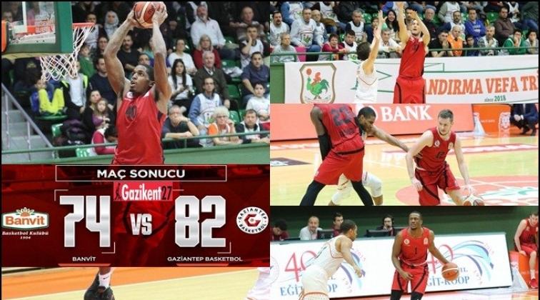 Banvit - Gaziantep Basketbol: 74-82