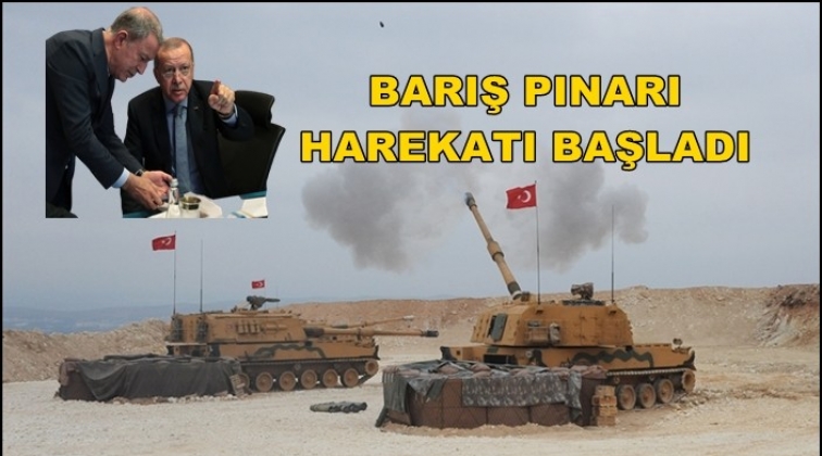 Barış Pınarı Harekatı başladı