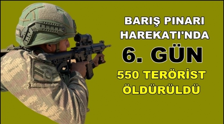 Barış Pınarı Harek&acirc;tı&rsquo;nda 6. g&uuml;n...