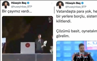 Baş: Ekonomik kriz Erdoğan’ı çay atamaz hale getirdi