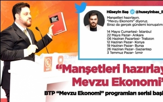 Baş: Manşetleri hazırlayın 'Mevzu Ekonomi'