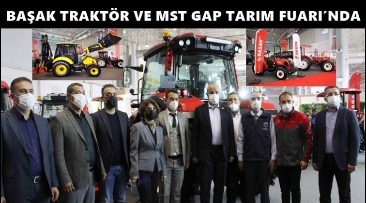 Başak Traktör ve MST, Gaptarım Fuarı'nda