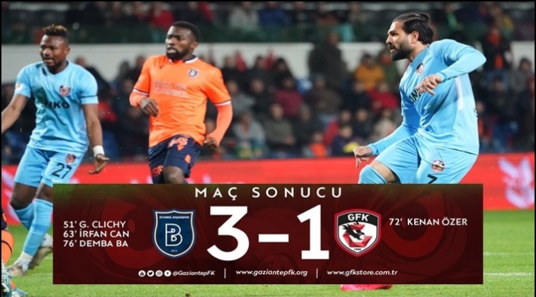 Medipol Başakşehir 3-1 Gaziantep FK